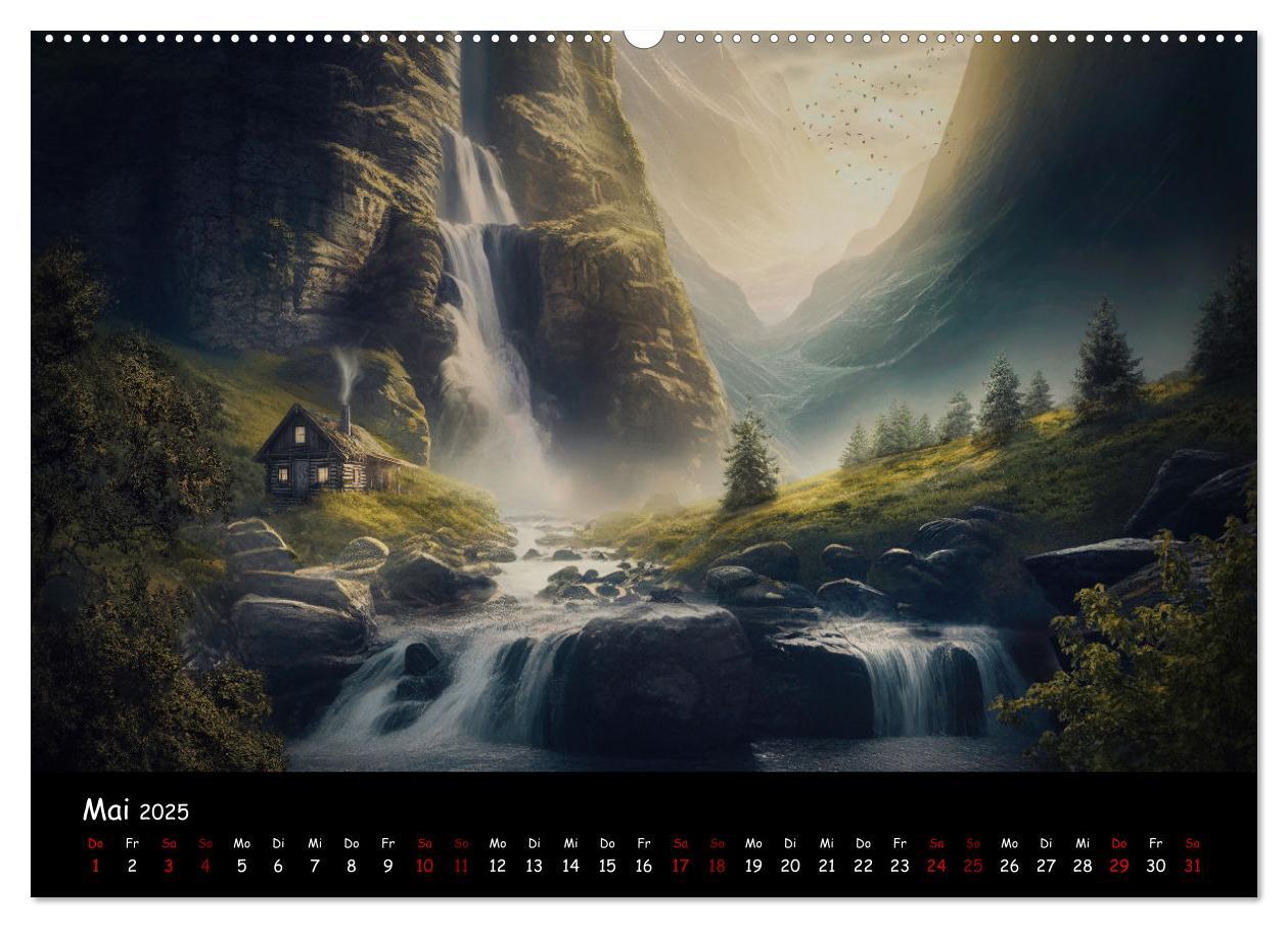 Bild: 9783383909993 | Ein Traum von Einsamkeit (Wandkalender 2025 DIN A2 quer), CALVENDO...