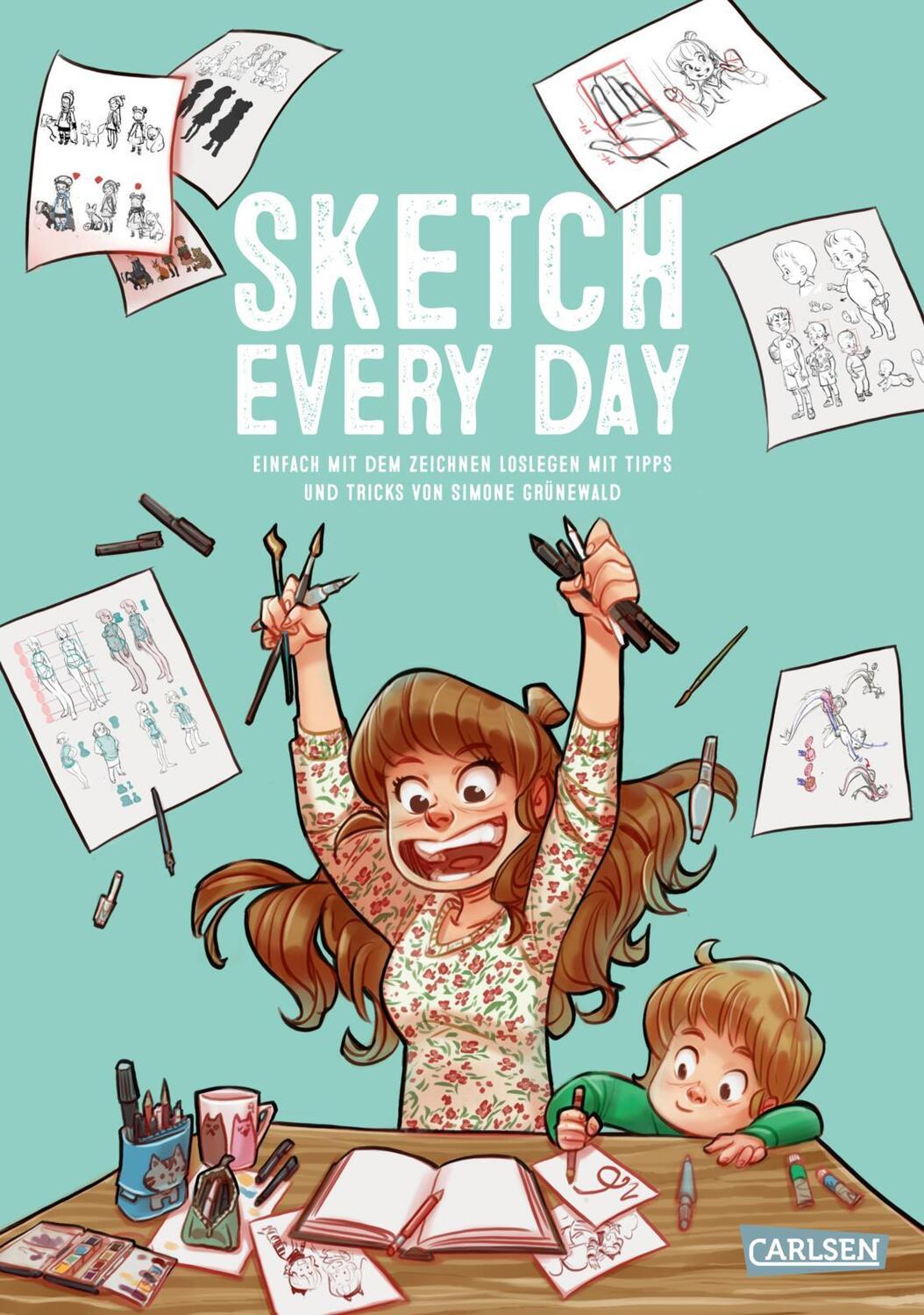 Cover: 9783551793591 | Sketch Every Day | Taschenbuch | 208 S. | Deutsch | 2020 | Carlsen