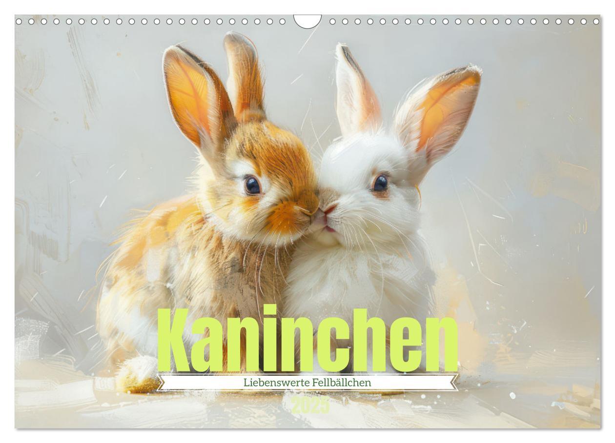 Cover: 9783457145852 | Kaninchen - Liebenswerte Fellbällchen (Wandkalender 2025 DIN A3...