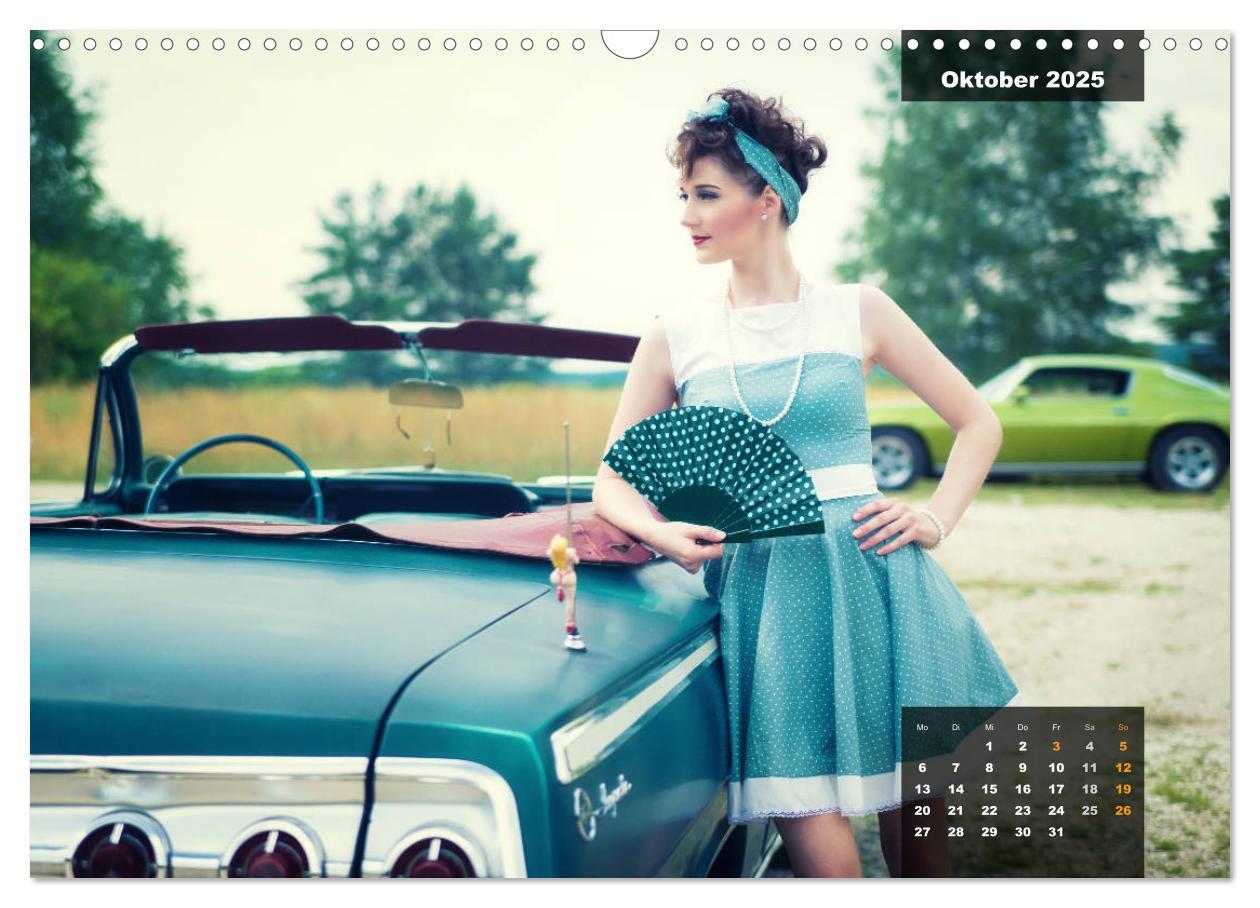 Bild: 9783435435326 | Rockabilly - Back to the 50s (Wandkalender 2025 DIN A3 quer),...