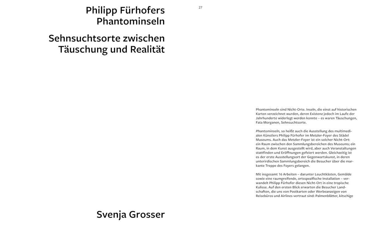 Bild: 9783775755245 | Philipp Fürhofer | Phantominseln | Svenja Grosser | Buch | 120 S.