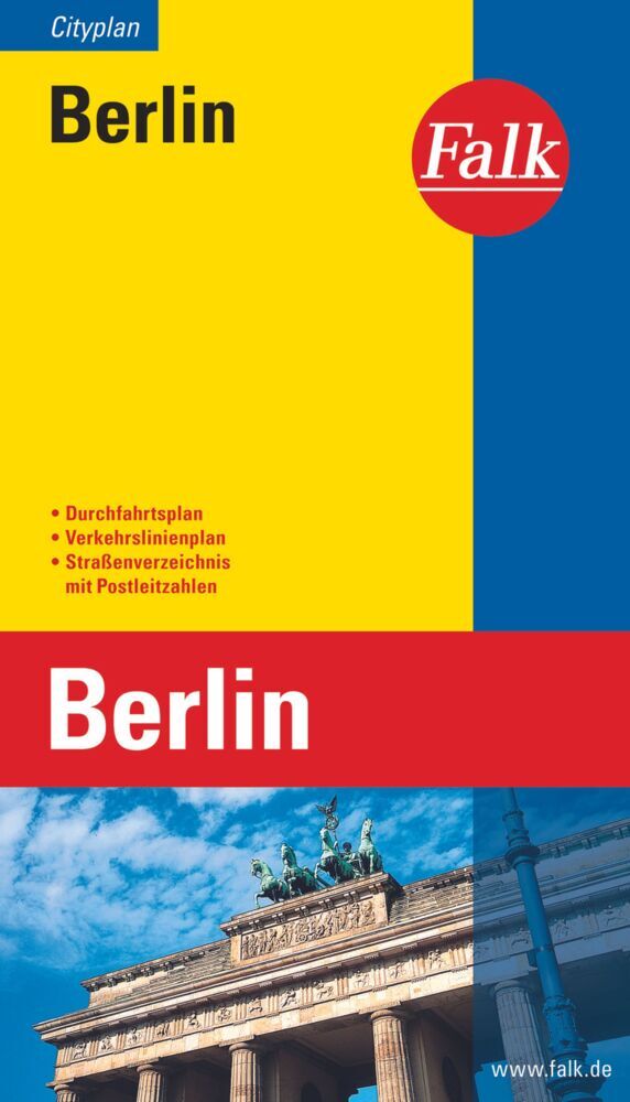 Cover: 9783827901057 | Falk Cityplan Berlin 1:25.000 | (Land-)Karte | Deutsch | 2001