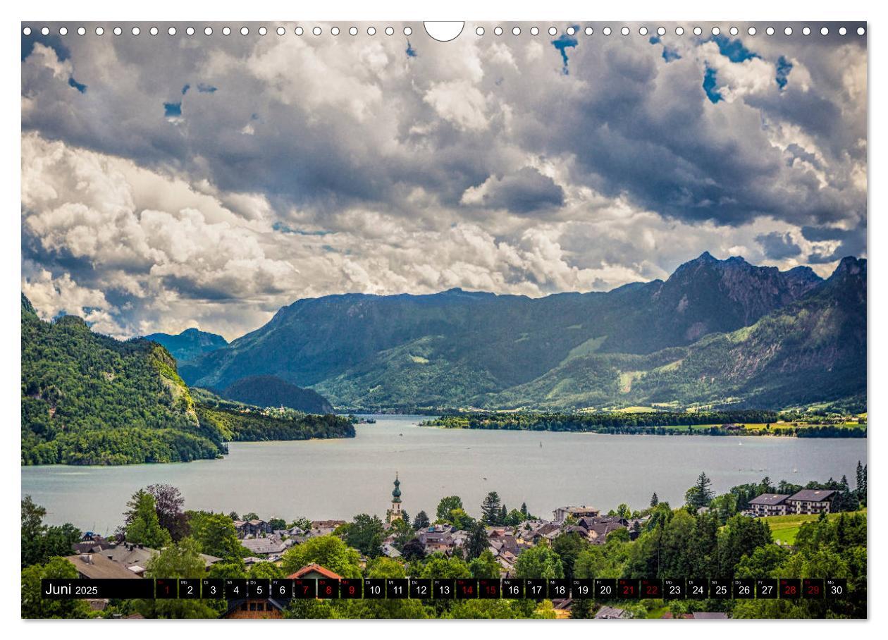 Bild: 9783435454310 | Seen - Berge - Salzkammergut (Wandkalender 2025 DIN A3 quer),...