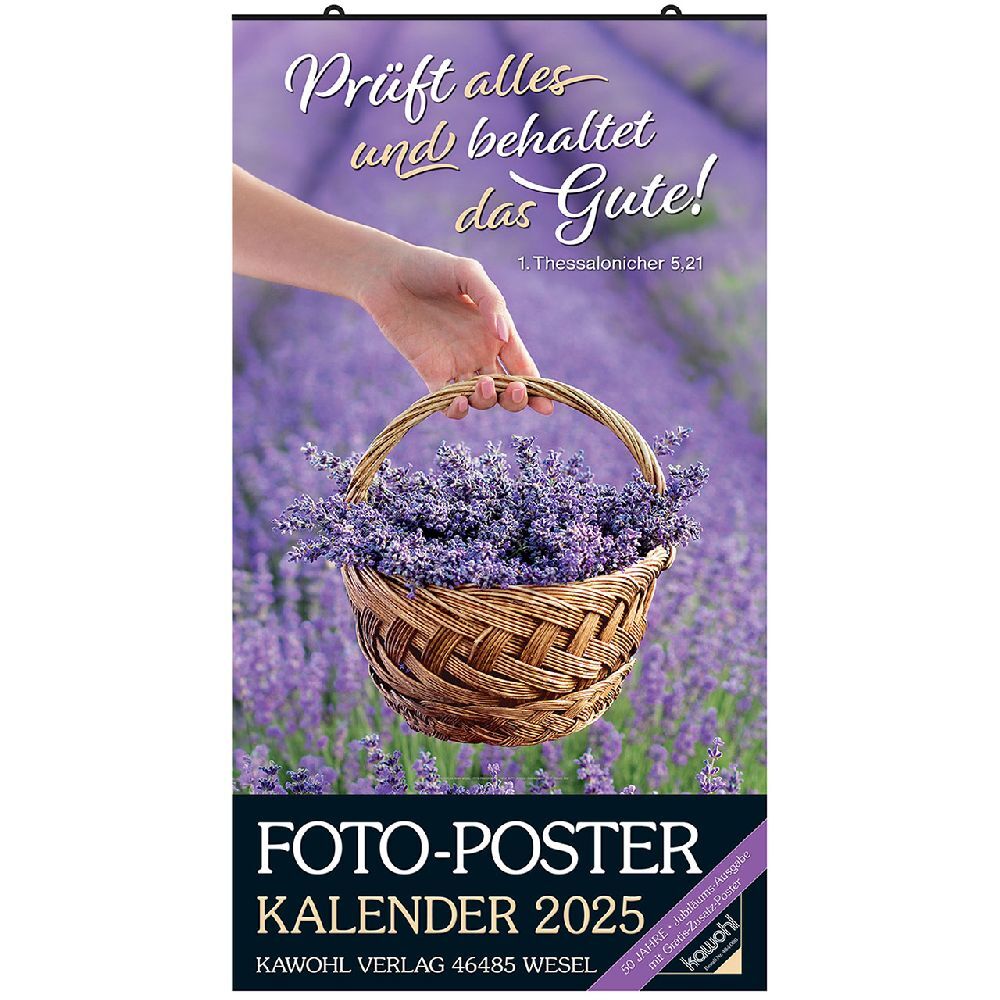 Cover: 9783754800959 | Foto-Poster-Kalender 2025 | Wand-Kalender zum Aufhängen - gerollt