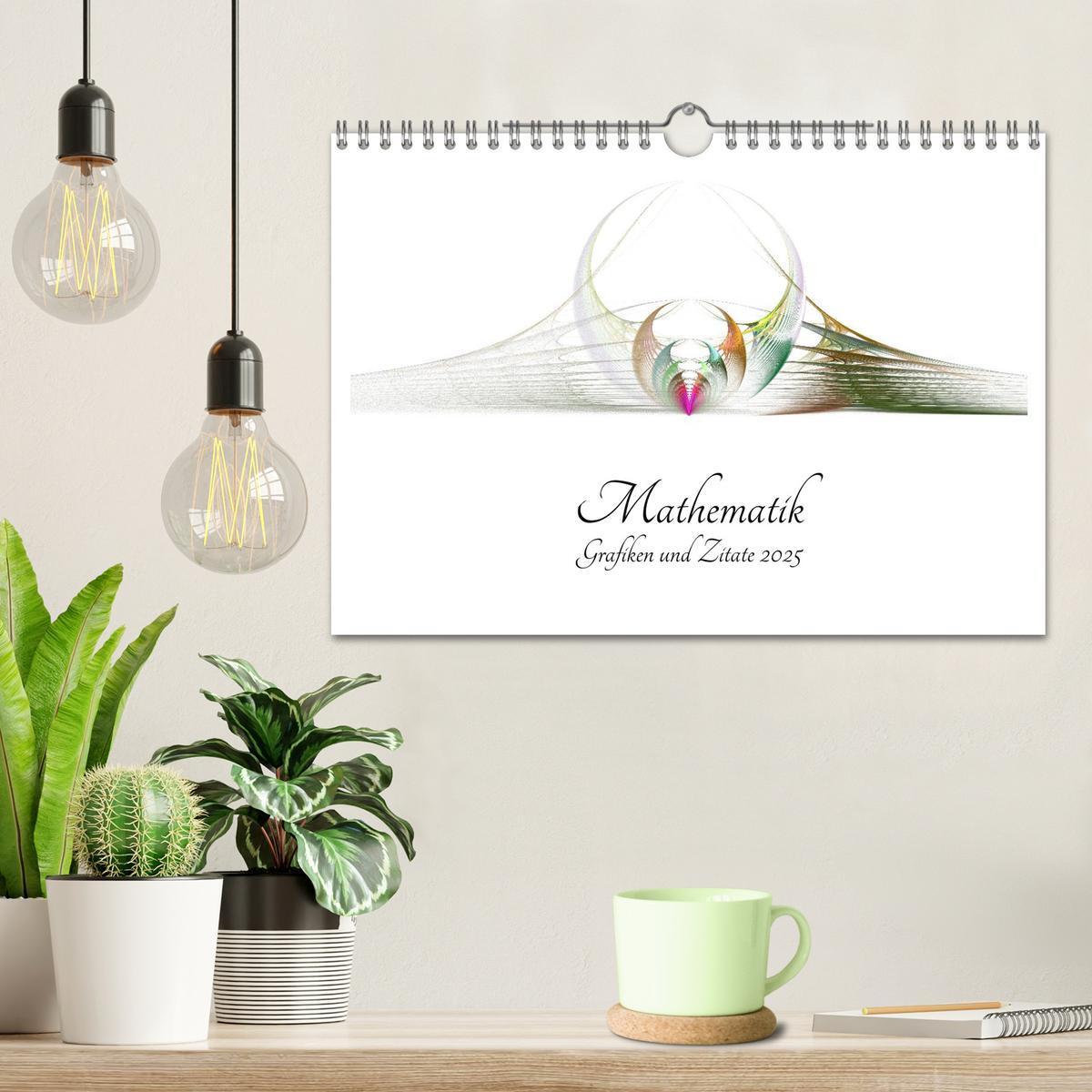 Bild: 9783435573462 | Mathematik - Grafiken und Zitate 2025 (Wandkalender 2025 DIN A4...