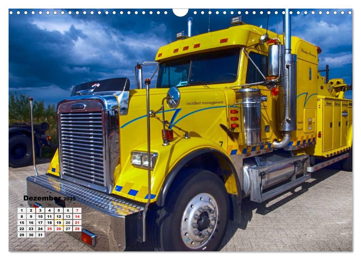 Bild: 9783435498642 | US-Trucks. Faszination Langhauber (Wandkalender 2025 DIN A3 quer),...