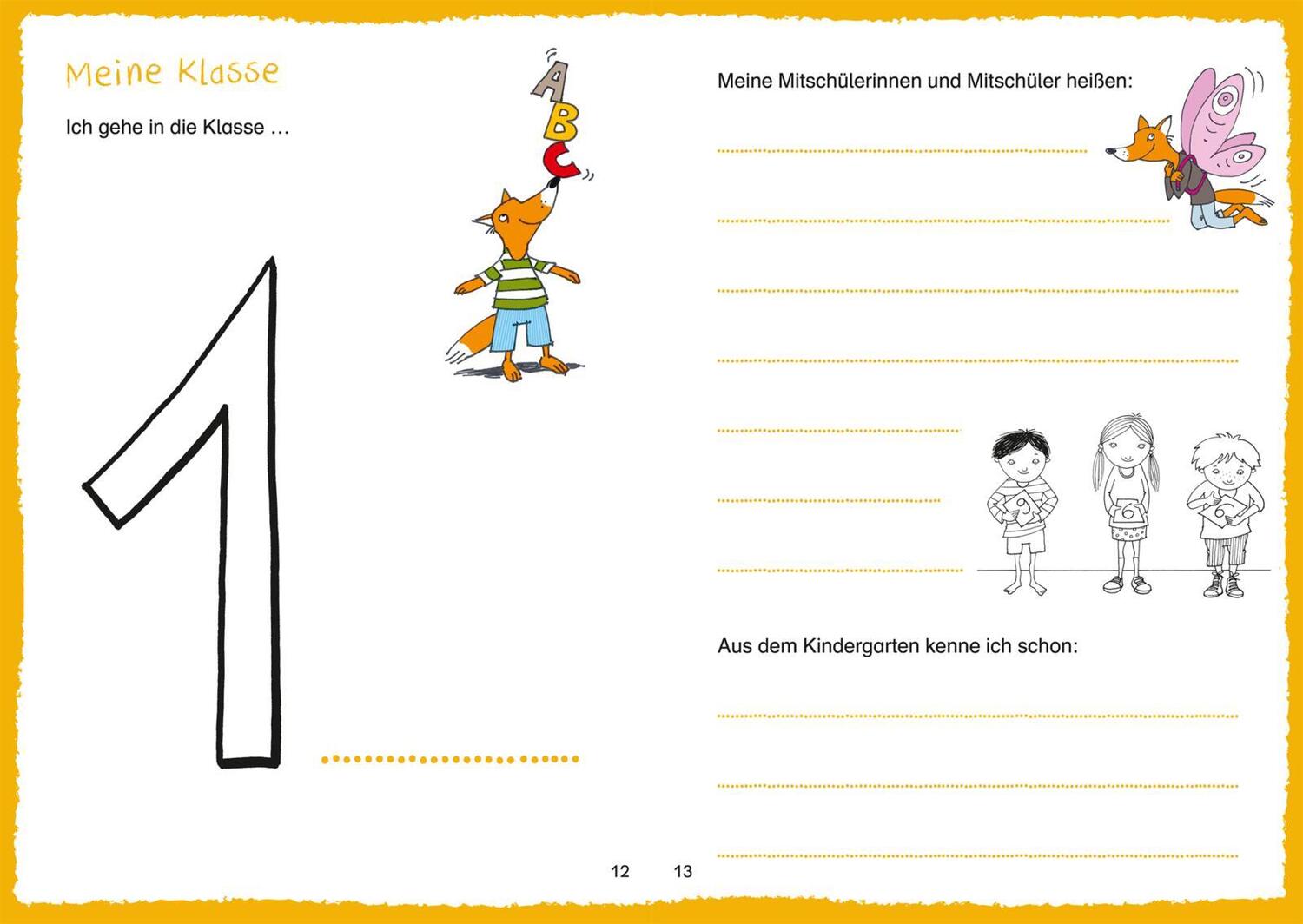 Bild: 9783551191106 | Schlau für die Schule: Hurra! Dein erster Schultag | Sabine Rothmund