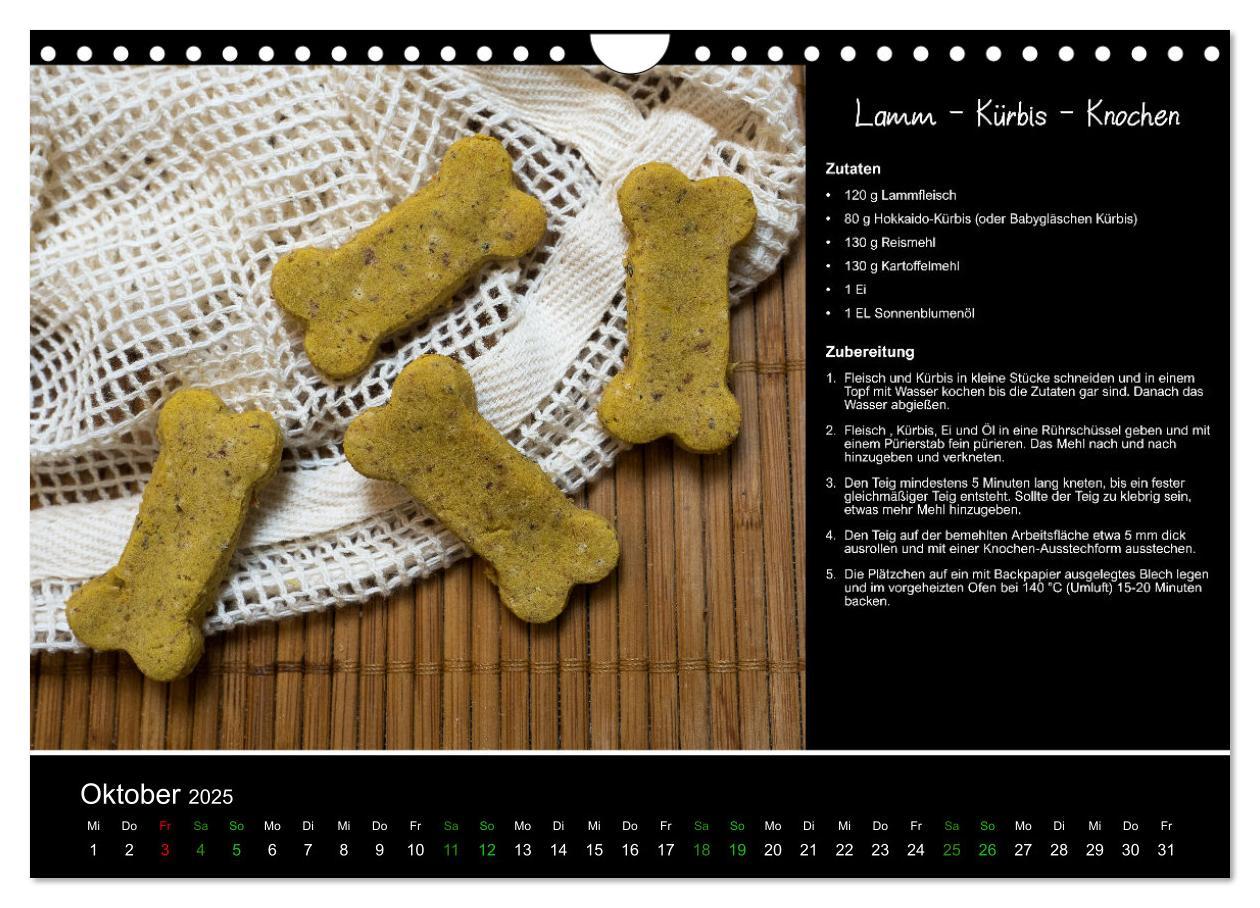 Bild: 9783435087341 | Hundekekse backen - Rezepte fürs ganze Jahr (Wandkalender 2025 DIN...