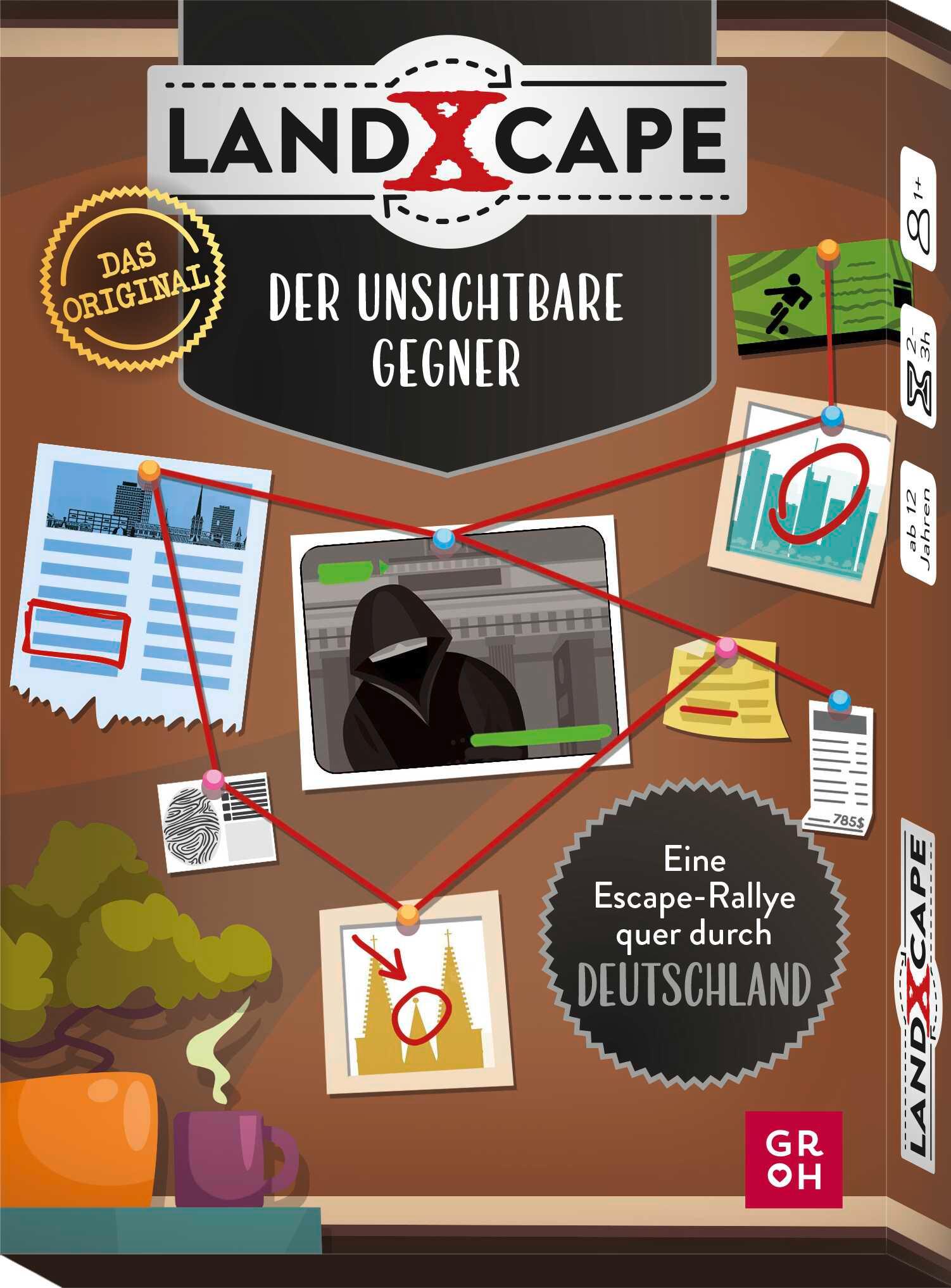 Cover: 4036442010266 | LandXcape - Der unsichtbare Gegner | Corinna Harder (u. a.) | Spiel