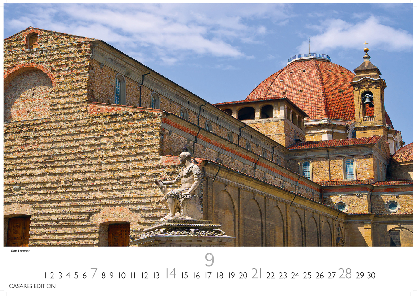 Bild: 9781835240021 | Florenz 2025 L 35x50cm | Kalender | 14 S. | Deutsch | 2025