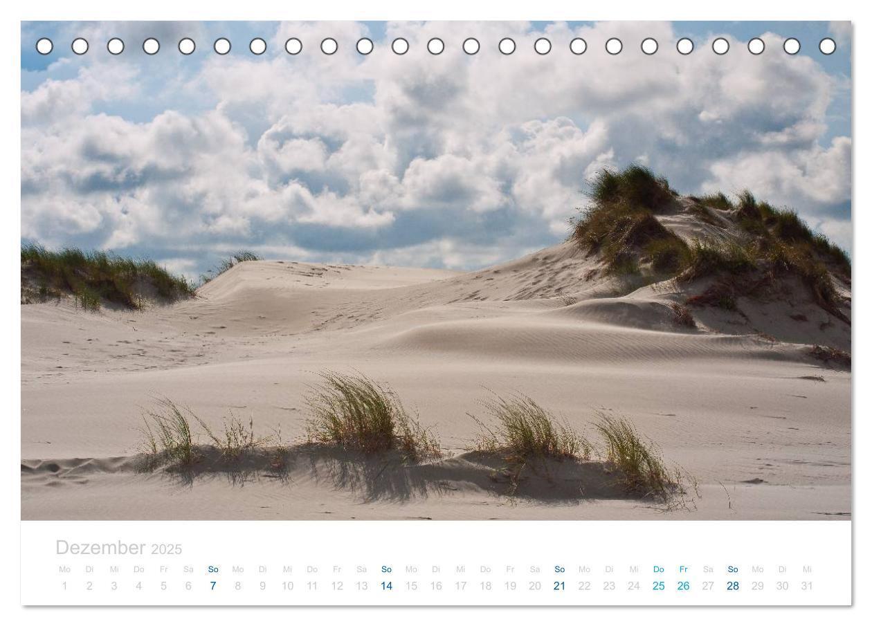 Bild: 9783435815449 | Ameland (Tischkalender 2025 DIN A5 quer), CALVENDO Monatskalender