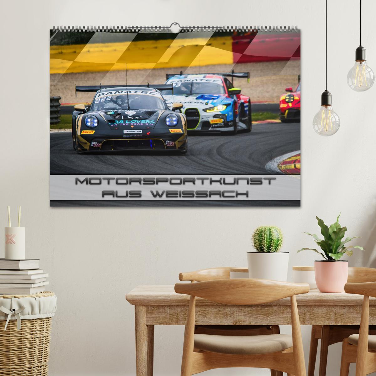 Bild: 9783457221457 | Motorsportkunst aus Weissach (Wandkalender 2025 DIN A2 quer),...