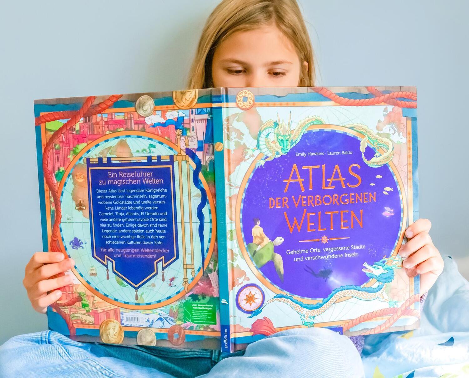 Bild: 9783845851747 | Atlas der verborgenen Welten | Emily Hawkins | Buch | 96 S. | Deutsch