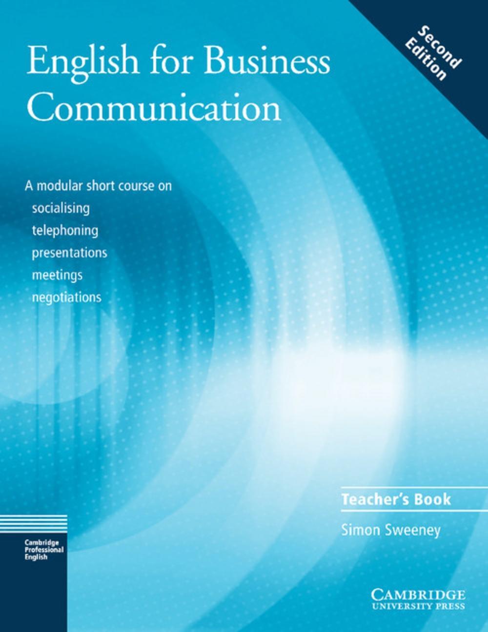 Cover: 9783125391369 | English for Business Communication B1-B2, 2nd edition | Simon Sweeney