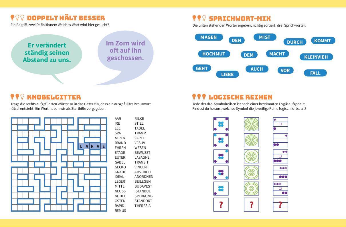 Bild: 9783625194552 | Die ultimative Rätsel-Challenge Gedächtnistraining | Taschenbuch