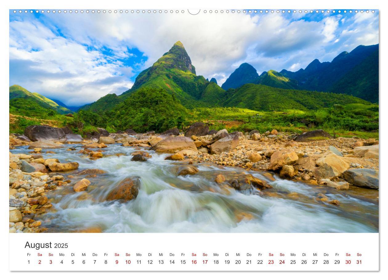 Bild: 9783383916724 | Faszination Vietnam (Wandkalender 2025 DIN A2 quer), CALVENDO...