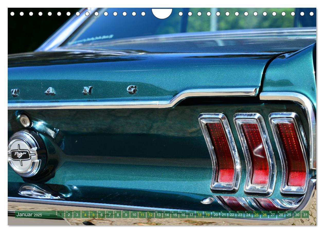 Bild: 9783435029334 | Ein Pony zum verlieben - Ford Mustang 1968 (Wandkalender 2025 DIN...