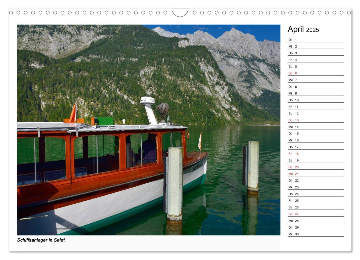 Bild: 9783435538225 | Willkommen am Königssee (Wandkalender 2025 DIN A3 quer), CALVENDO...