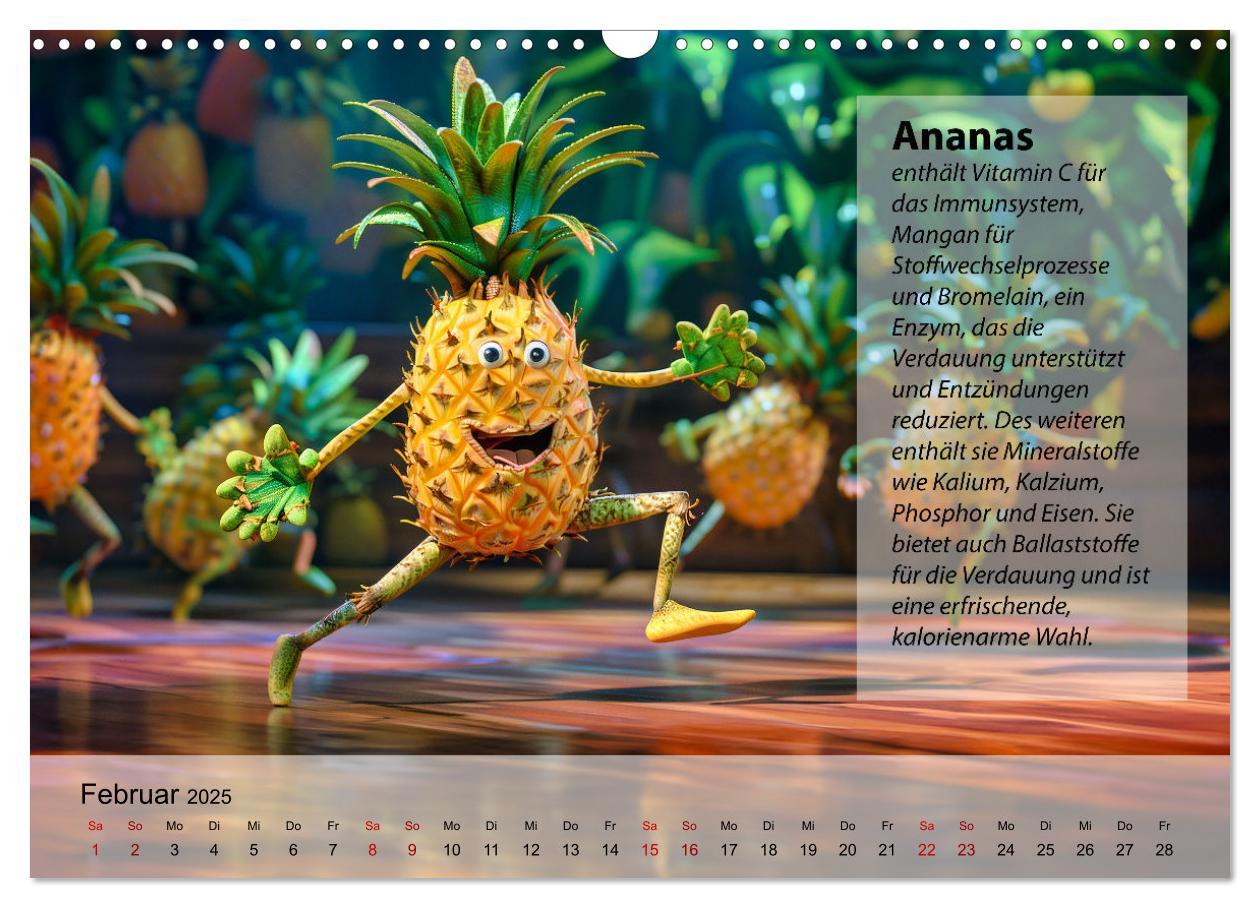 Bild: 9783457127117 | Tanzende Früchtchen (Wandkalender 2025 DIN A3 quer), CALVENDO...