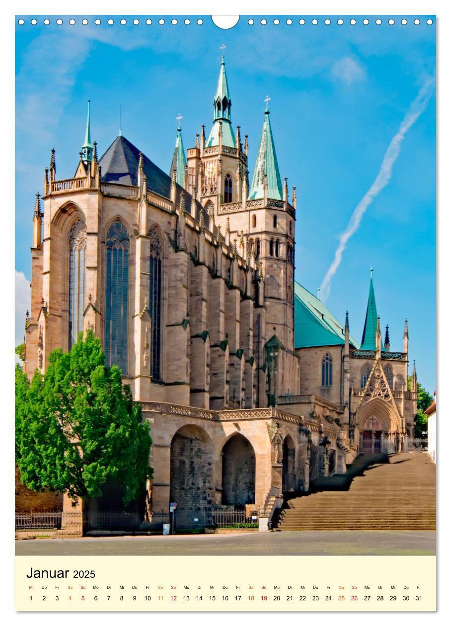 Bild: 9783435901074 | Geliebtes Erfurt (Wandkalender 2025 DIN A3 hoch), CALVENDO...