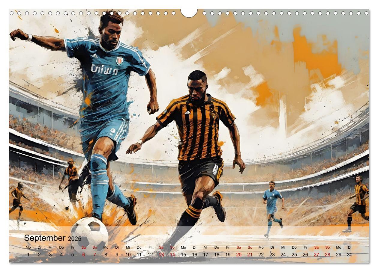 Bild: 9783457178843 | Fußball - Finale (Wandkalender 2025 DIN A3 quer), CALVENDO...