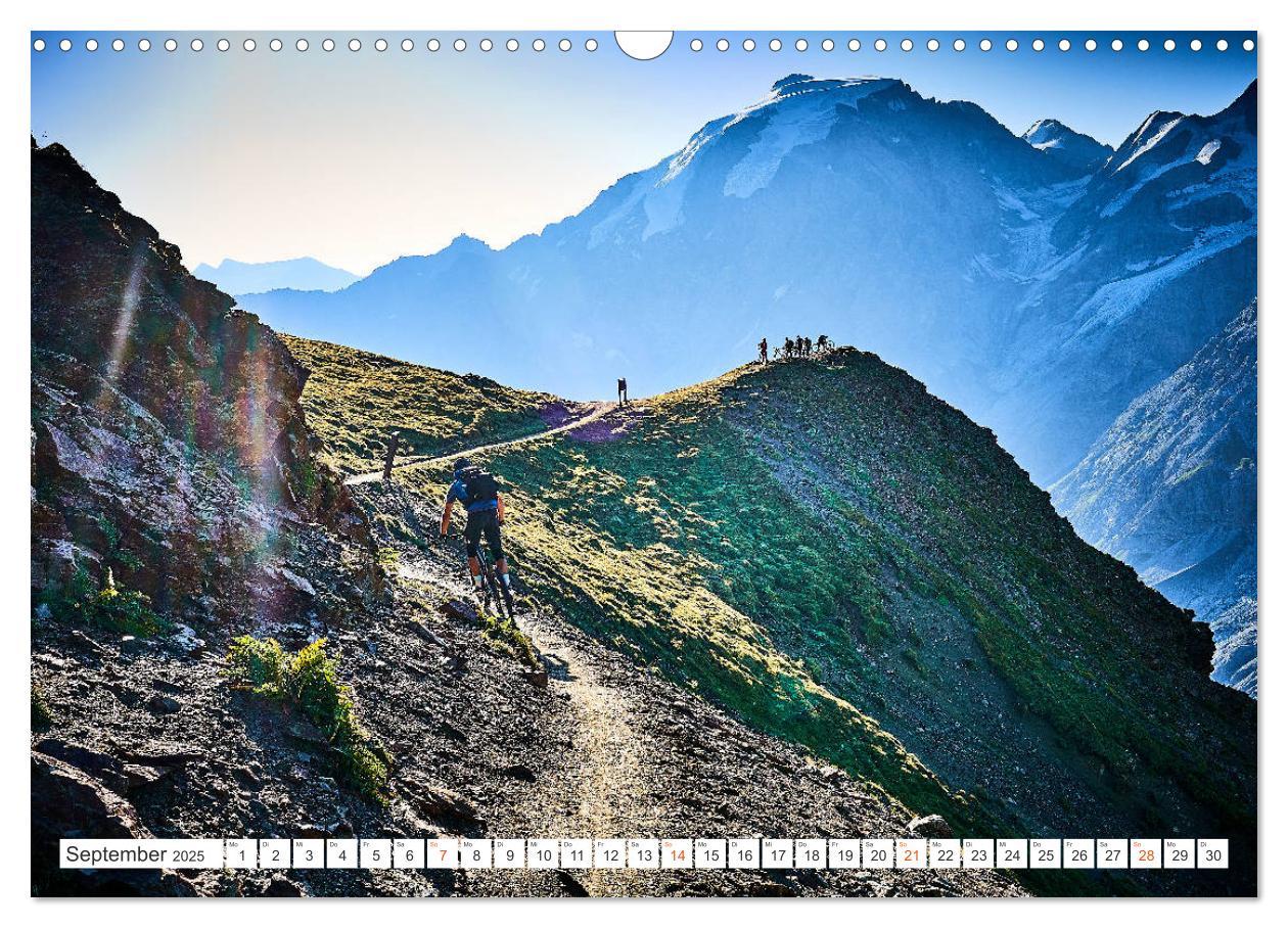 Bild: 9783435139330 | Wege durch die Alpen (Wandkalender 2025 DIN A3 quer), CALVENDO...