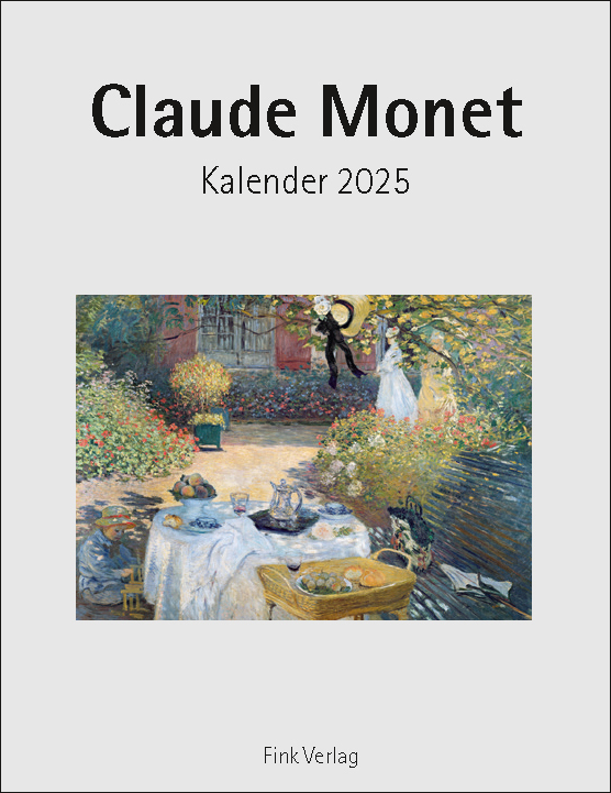 Cover: 9783771720186 | Claude Monet 2025 | Kunst-Einsteckkalender | Claude Monet | Kalender