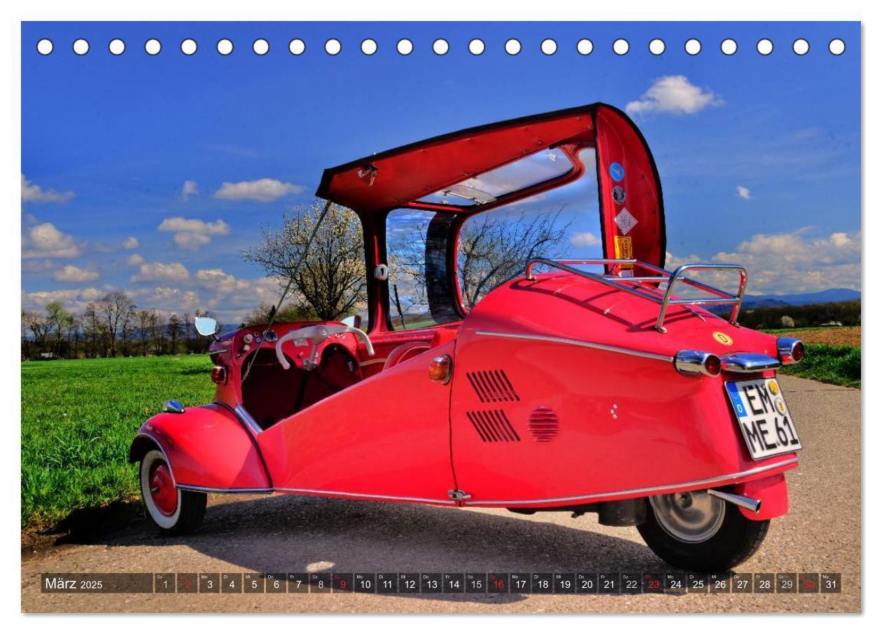 Bild: 9783435611805 | Messerschmitt KR 200 Kabinenroller (Tischkalender 2025 DIN A5...