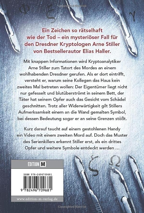 Rückseite: 9782496709681 | Das Zeichen | Elias Haller | Taschenbuch | Ein Arne-Stiller-Thriller