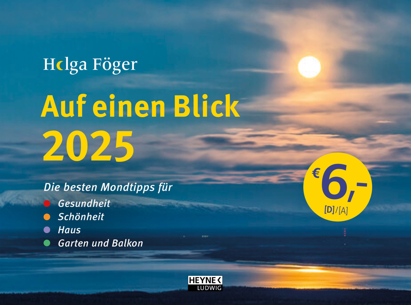 Cover: 9783453239418 | Auf einen Blick 2025 | Helga Föger | Kalender | 14 S. | Deutsch | 2025