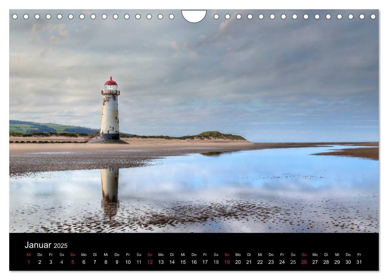 Bild: 9783435545094 | Wales (Wandkalender 2025 DIN A4 quer), CALVENDO Monatskalender | Kruse