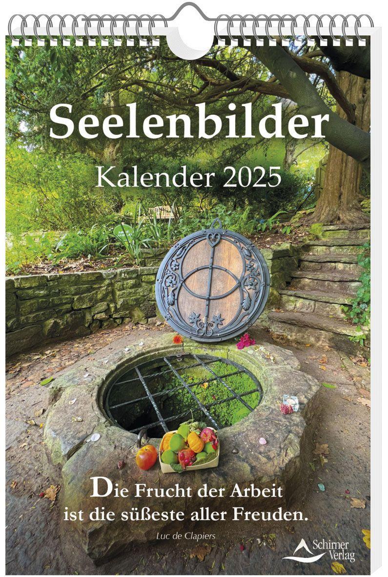 Cover: 9783843499644 | Seelenbilder-Kalender 2025 | Wandkalender, Maße (B/H): 16,5 x 24,5 cm