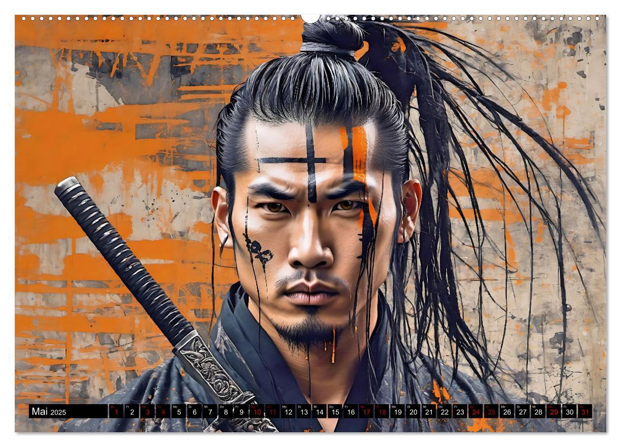 Bild: 9783457169100 | Samurai - Asian Spirit (hochwertiger Premium Wandkalender 2025 DIN...