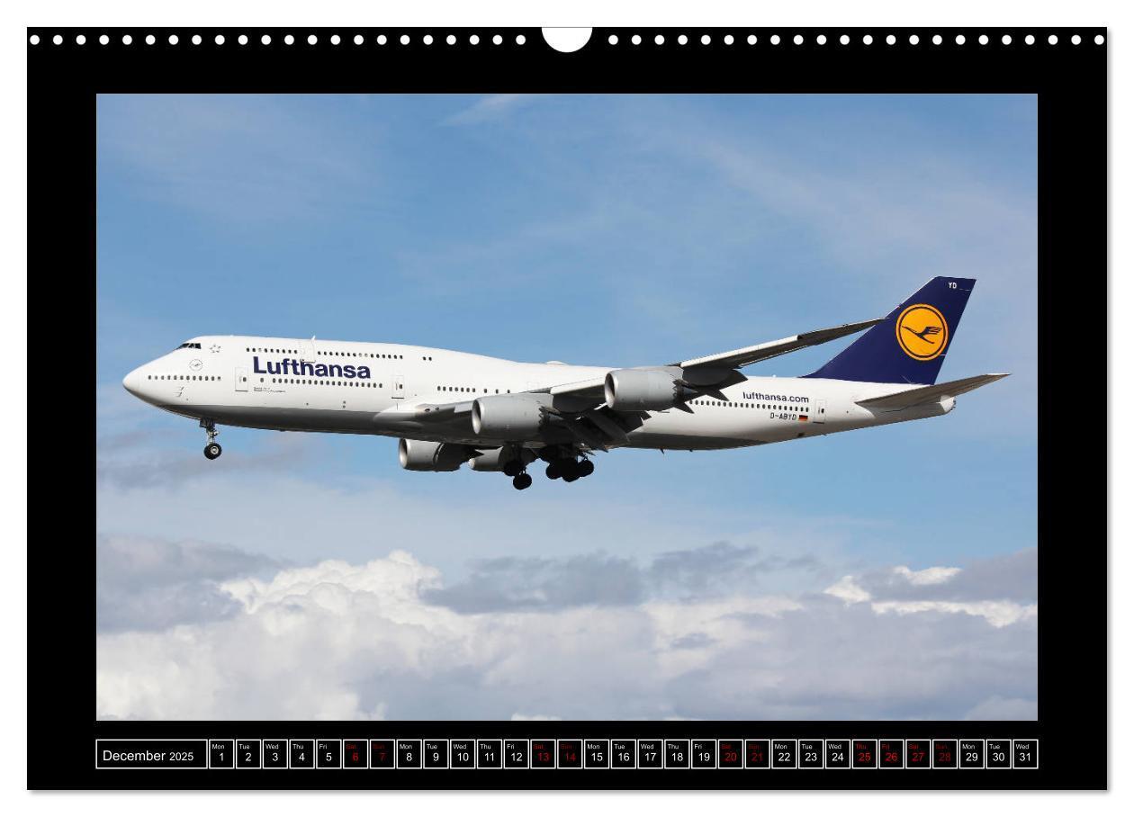 Bild: 9781325946457 | 747 Queen of the Skies (Wall Calendar 2025 DIN A3 landscape),...