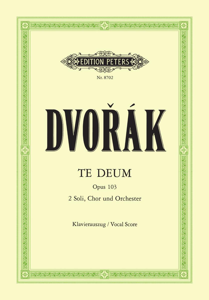 Cover: 9790014070373 | Te Deum Op.103 | Antonin Leopold Dvorák | Broschüre | 56 S. | Englisch