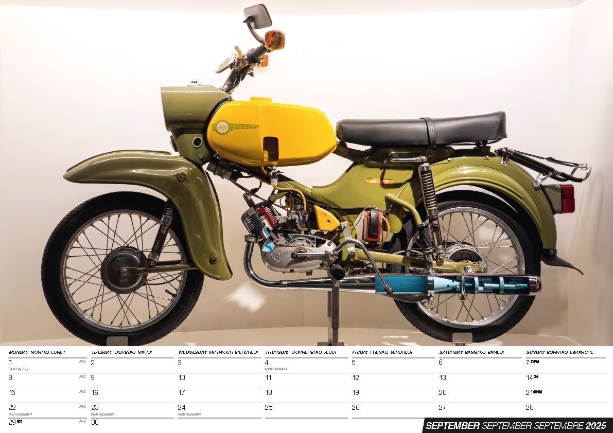 Bild: 9798893610840 | Simson Kleinkrafträder Kalender 2025 | Die DDR Legende | Kalender