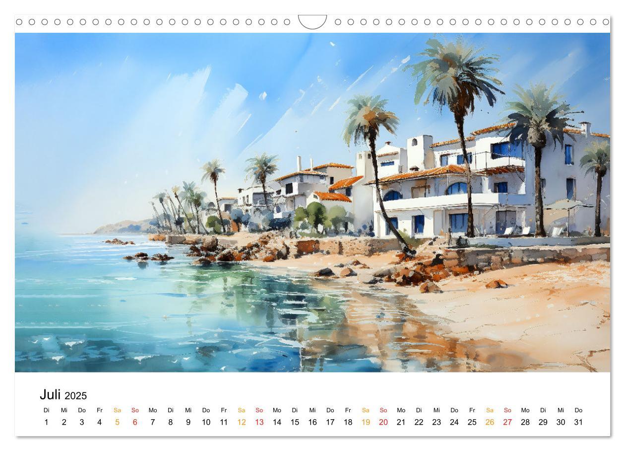 Bild: 9783457199152 | Mallorca mein Traum (Wandkalender 2025 DIN A3 quer), CALVENDO...