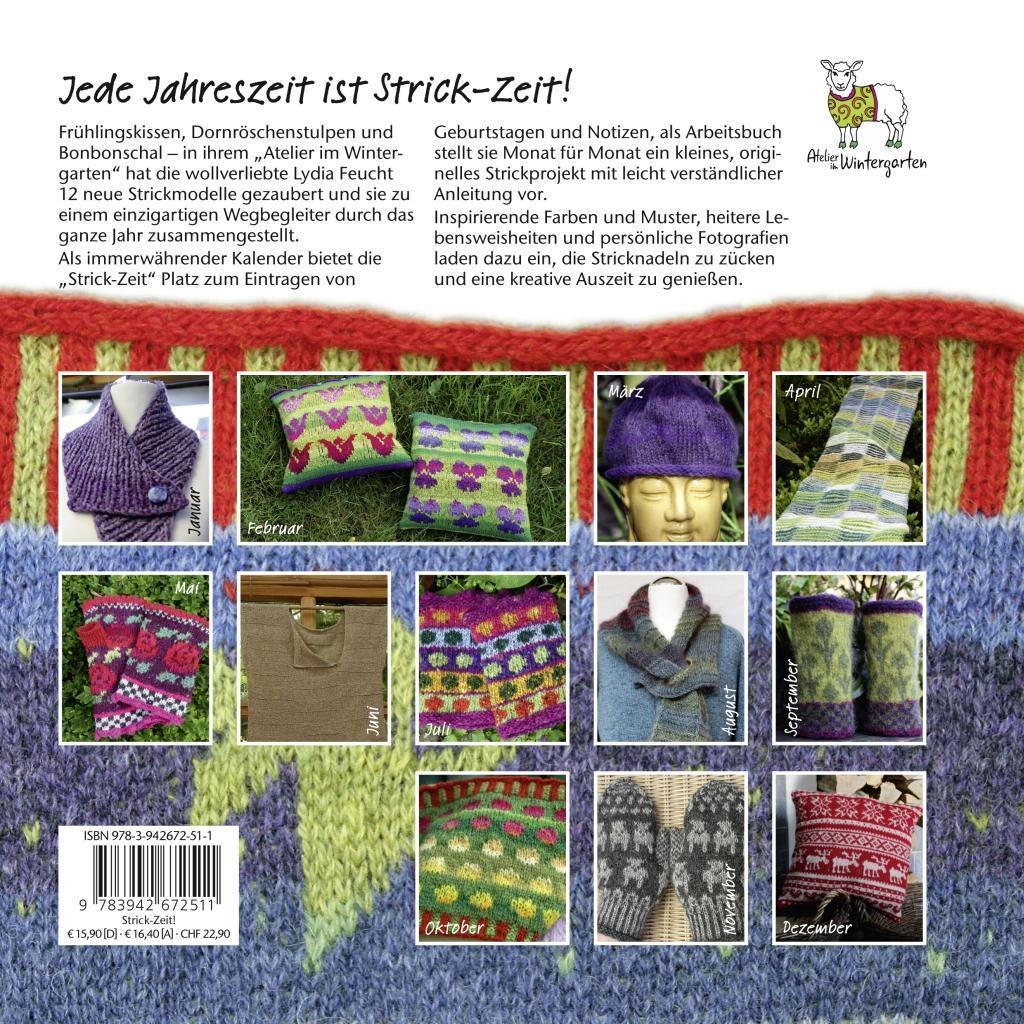 Bild: 9783942672511 | Strick-Zeit! | Ein immerwährender Kalender mit 12 Strickprojekten