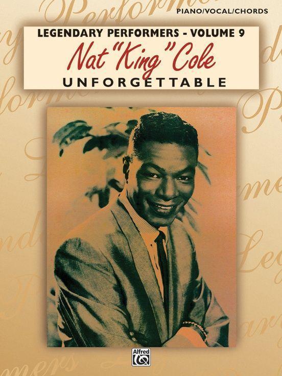 Cover: 9780897245906 | Nat King Cole: Unforgettable | Unforgettable - Piano-vocal-chords