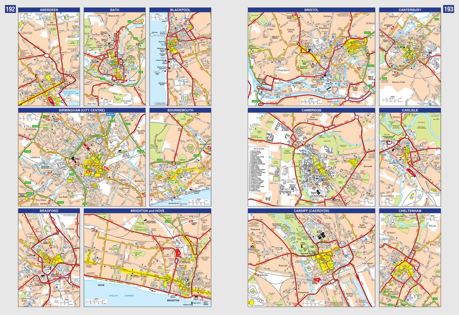 Bild: 9780008652951 | Great Britain A-Z Super Scale Road Atlas 2025 (A3 Spiral) | A-Z Maps