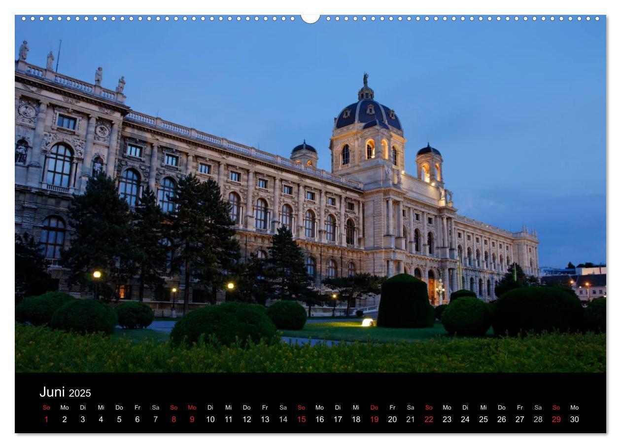 Bild: 9783435828876 | Wien (Wandkalender 2025 DIN A2 quer), CALVENDO Monatskalender | Strutz