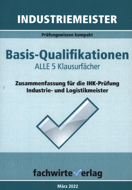 Cover: 9783958876965 | Industriemeister: Basisqualifikationen | Reinhard Fresow (u. a.)