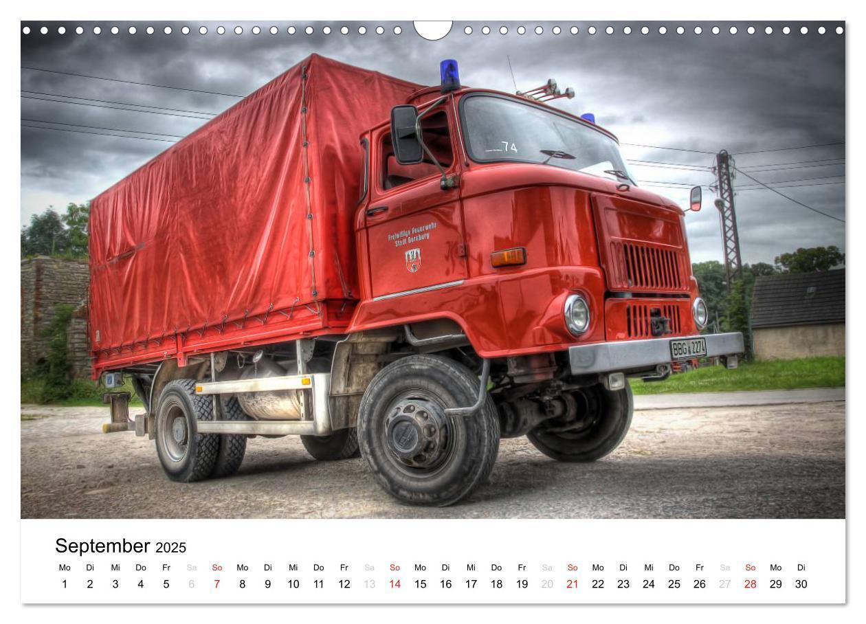 Bild: 9783435637539 | Feuerwehr im Bernburger Land (Wandkalender 2025 DIN A3 quer),...