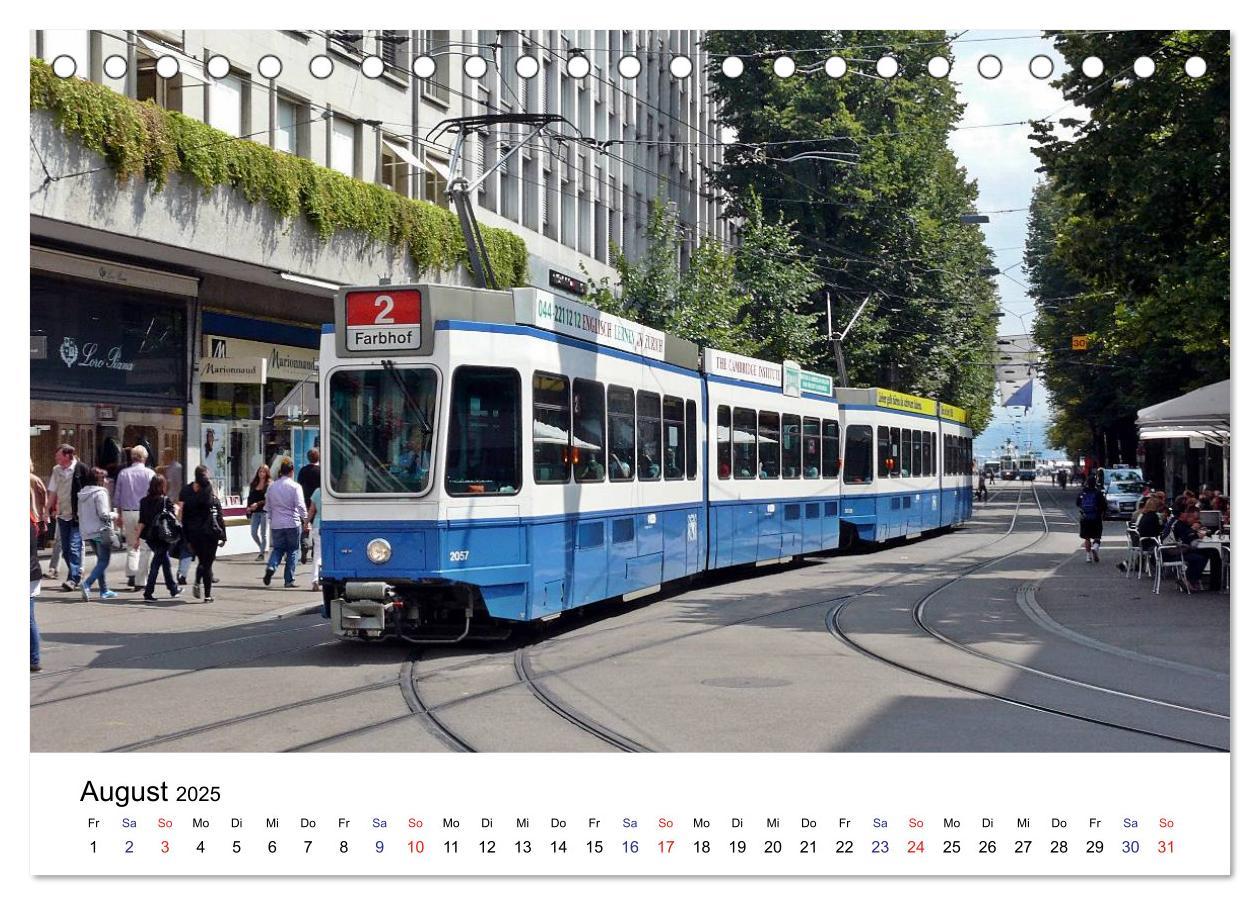 Bild: 9783435462728 | Straßenbahnen in Europa (Tischkalender 2025 DIN A5 quer), CALVENDO...