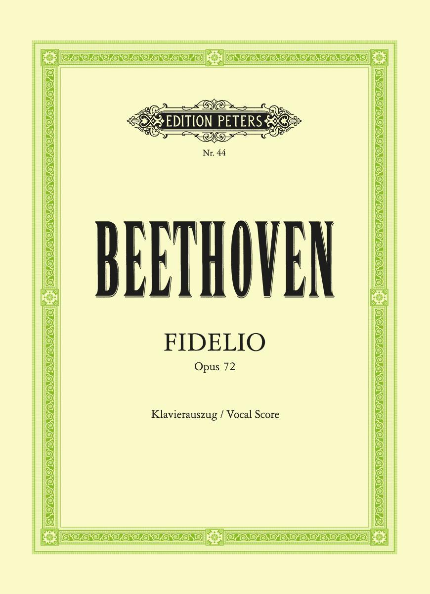 Cover: 9790014001476 | Fidelio Op. 72 (Vocal Score) | Opera in 2 Acts (German) | Beethoven