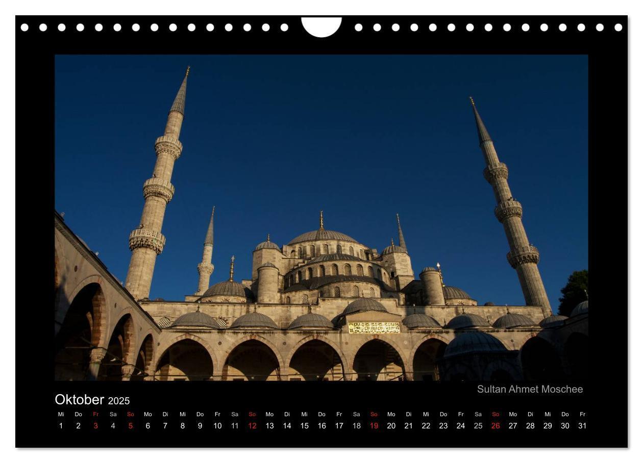 Bild: 9783435833764 | Istanbul (Wandkalender 2025 DIN A4 quer), CALVENDO Monatskalender