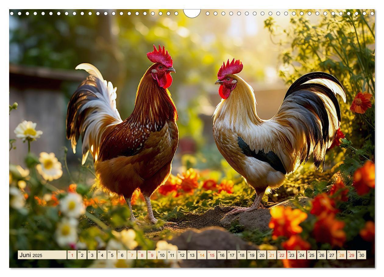 Bild: 9783383836688 | Viele Tiere auf dem Bauernhof (Wandkalender 2025 DIN A3 quer),...