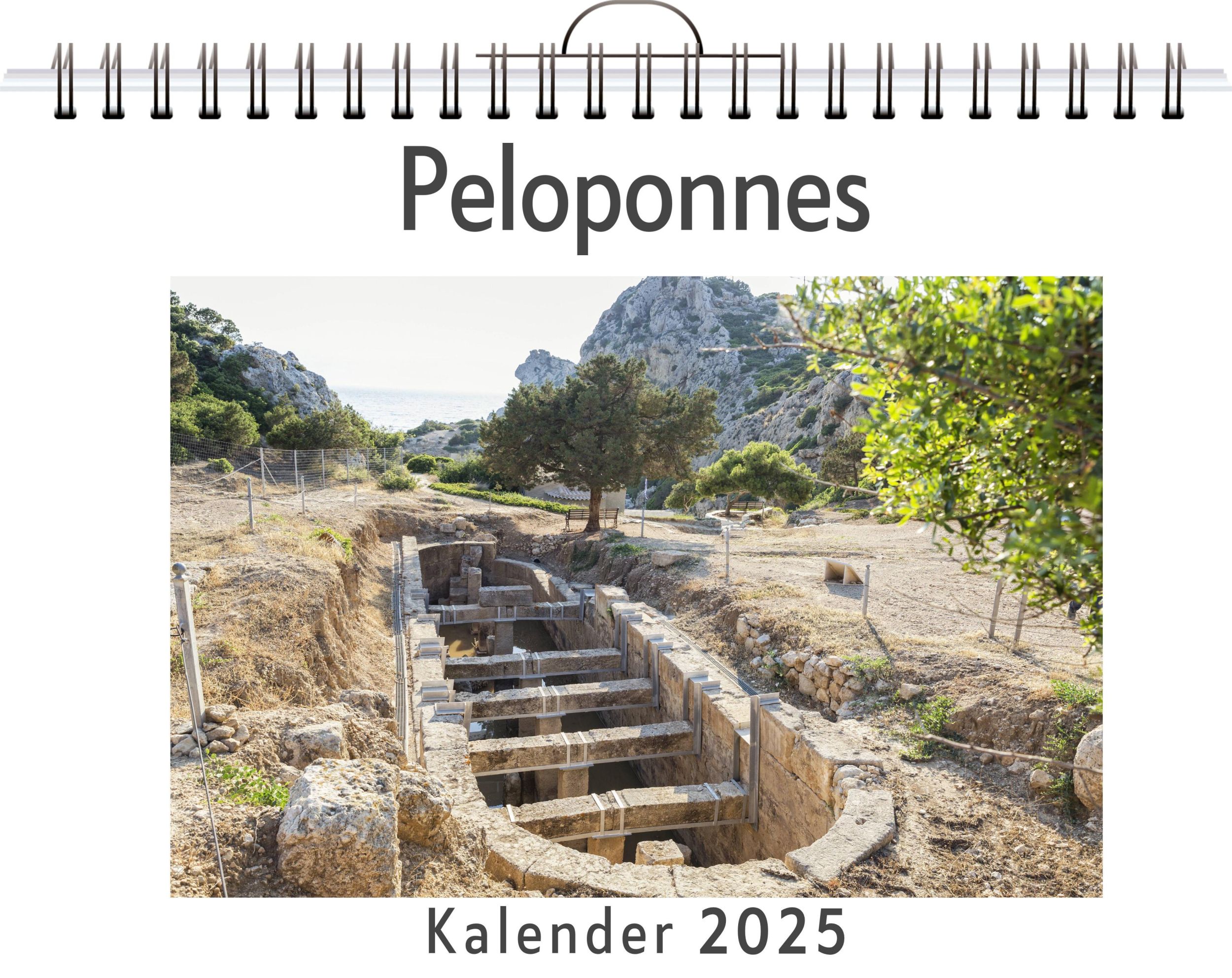 Cover: 9783759124227 | Peloponnes | Finn Hartmann | Kalender | Kalender | 14 S. | Deutsch