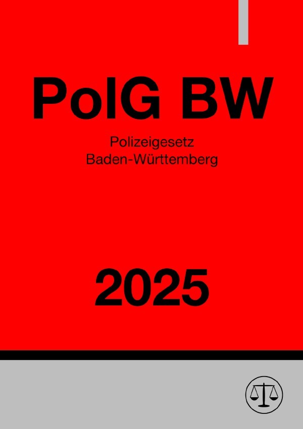 Cover: 9783818711474 | Polizeigesetz Baden-Württemberg - PolG BW 2025 | DE | Ronny Studier