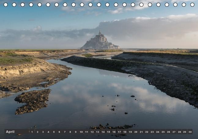 Bild: 9783660581997 | Ein Tag am Mont Saint Michel (Tischkalender immerwährend DIN A5 quer)